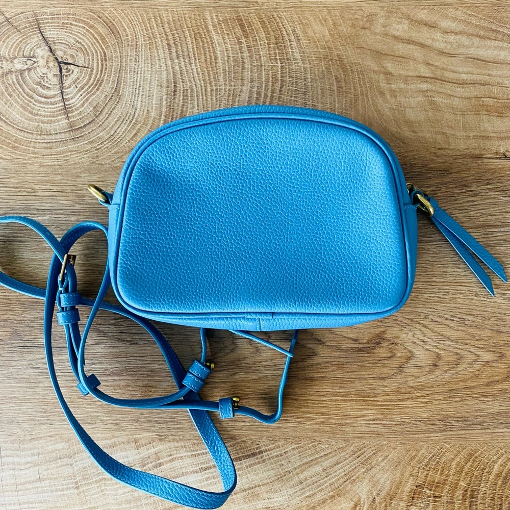 JCrew Leather Camera Bag